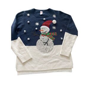 Holiday Time Ugly Christmas pullover sweater size M